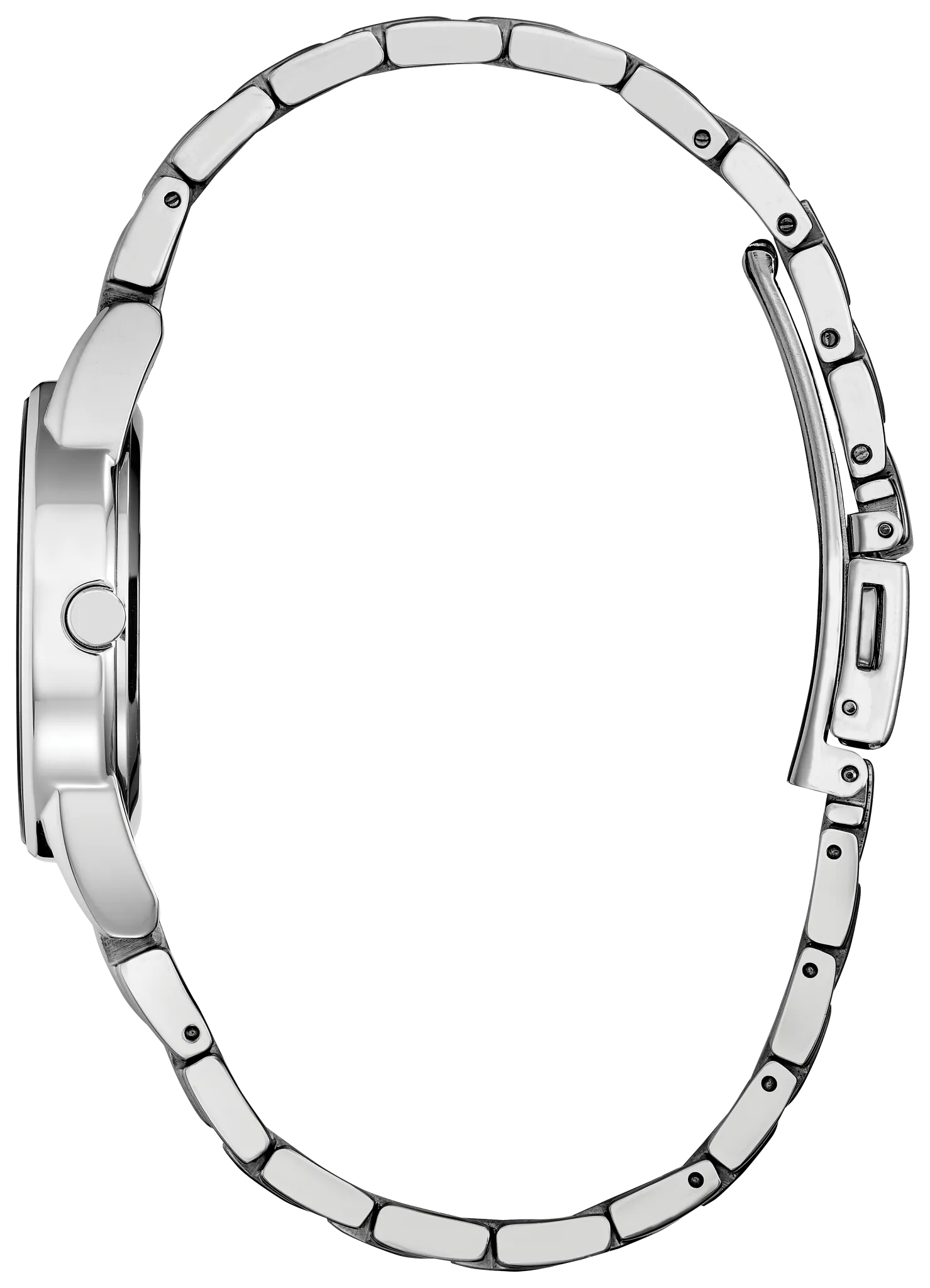 Minnie Mouse Black Dial Stainless Steel Bracelet GA1071-51W | CITIZEN